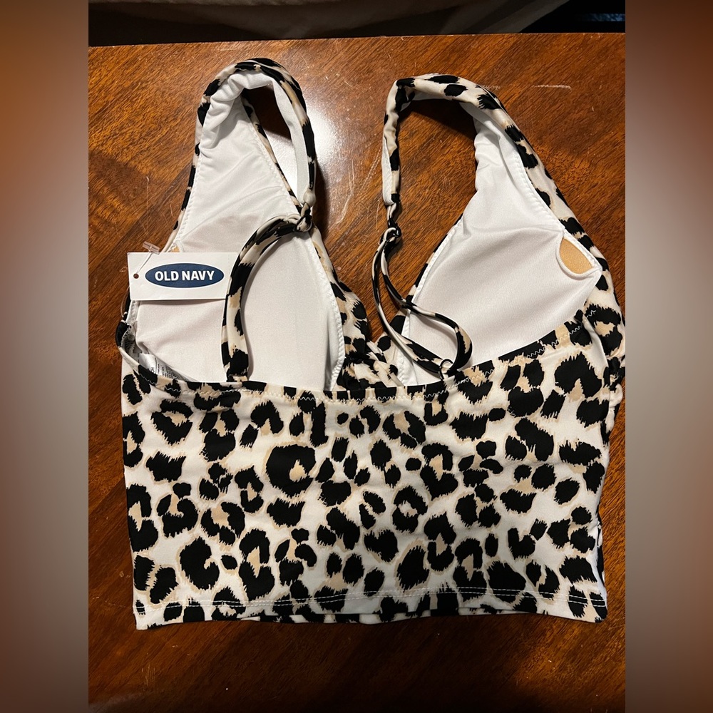 Leopard swim top - Picture 2 of 2